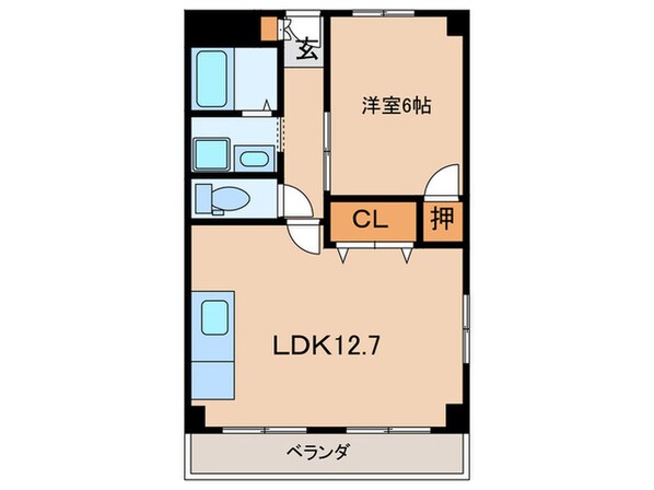 メゾンドシャトレの物件間取画像